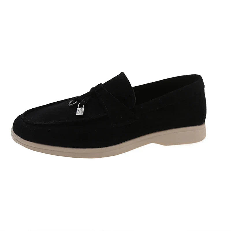 AYLIN | Elegant suede slip-ons with comfortable sole 4
