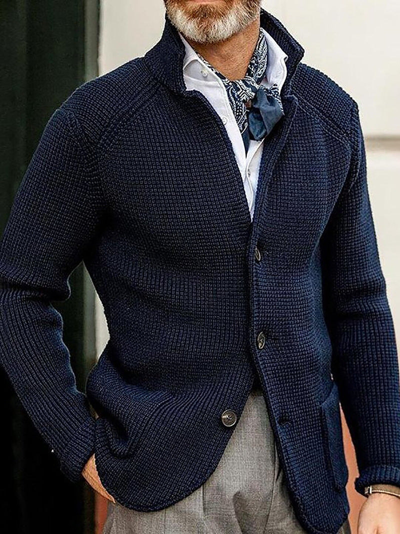 Benn Cardigan Men | Timeless Green Elegance, Comfortable Fit 5