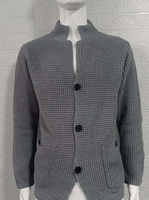Benn Cardigan Men | Timeless Green Elegance, Comfortable Fit 6