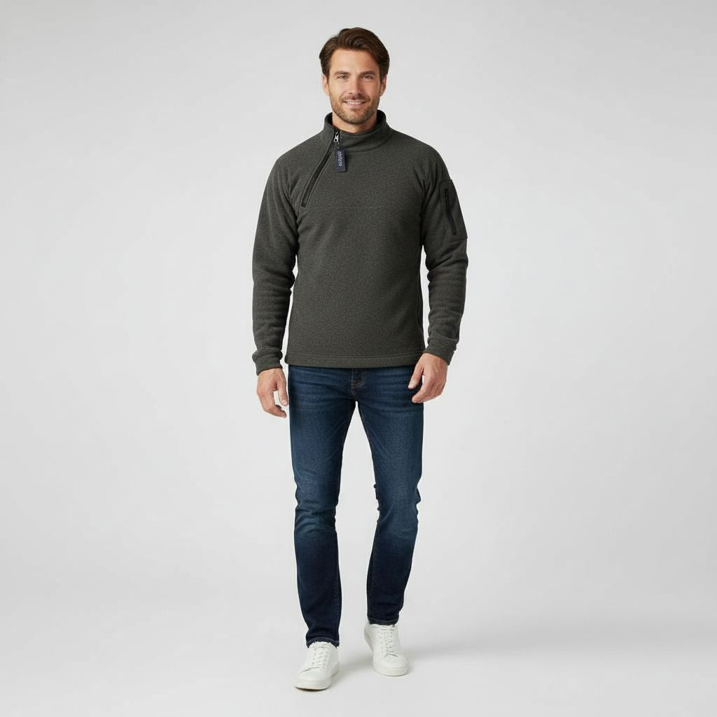 Bert Men's Fleece Sweater | Breathable and Warm, Casual Outdoor 0