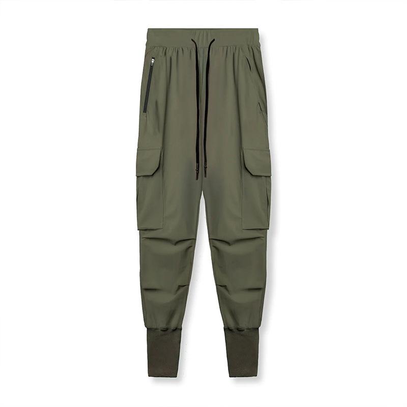 Breeze Men's Jogging Pants | Quick-Dry Lycra, Adjustable Waist 3