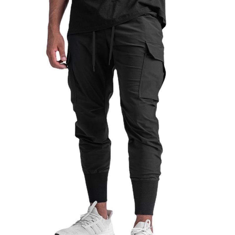 Breeze Men's Jogging Pants | Quick-Dry Lycra, Adjustable Waist 9