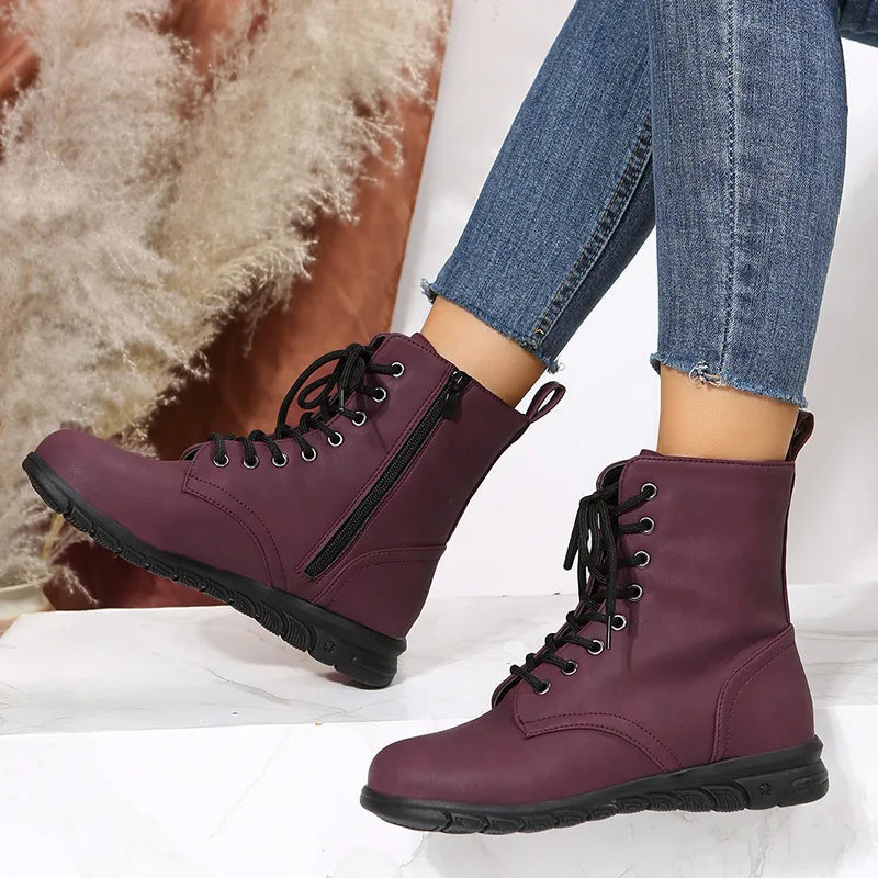 CÉLENA | Stylish wedge boots 2