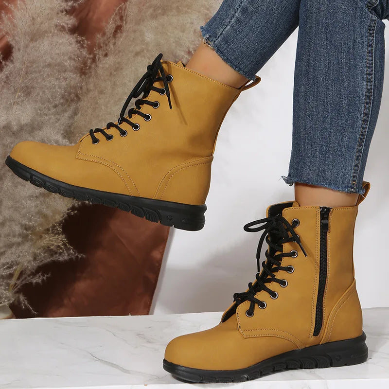 CÉLENA | Stylish wedge boots 3