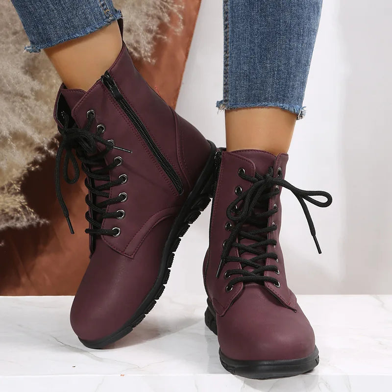 CÉLENA | Stylish wedge boots 5