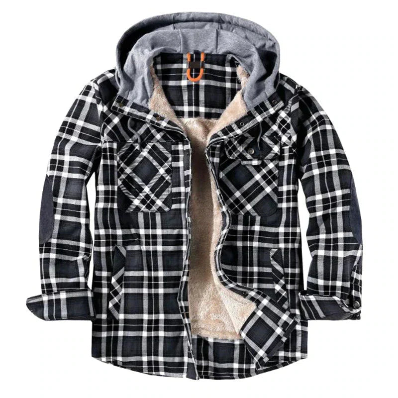 Cameron Men's Jacket | Waterproof, Stylish Checked Design 0