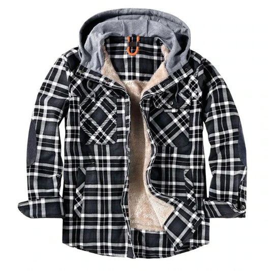 Cameron Men's Jacket | Waterproof, Stylish Checked Design 0