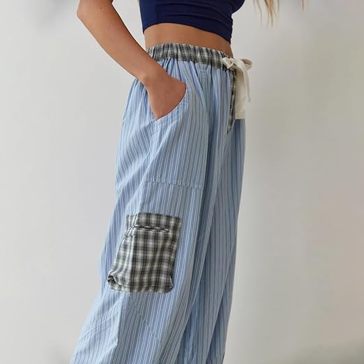Camilla | Loose-fitting checked pajama set in casual-chic style 2