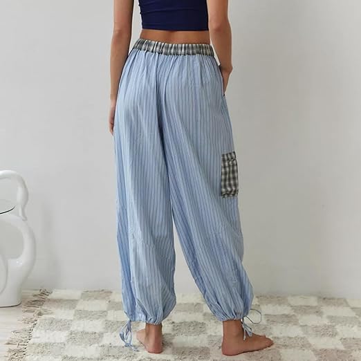 Camilla | Loose-fitting checked pajama set in casual-chic style 5