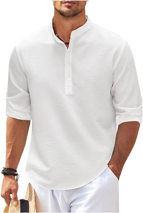 Carter Men's Classic Shirt | Lightweight Fabric, Timeless Design 3