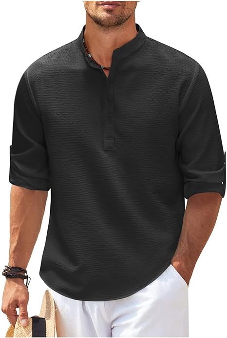 Carter Men's Classic Shirt | Lightweight Fabric, Timeless Design 4