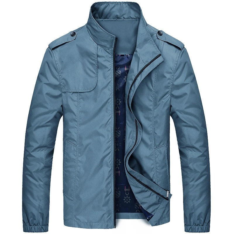 Carter Men's Summer Jacket | Lightweight Fabric, Trendy Cargo Design 1