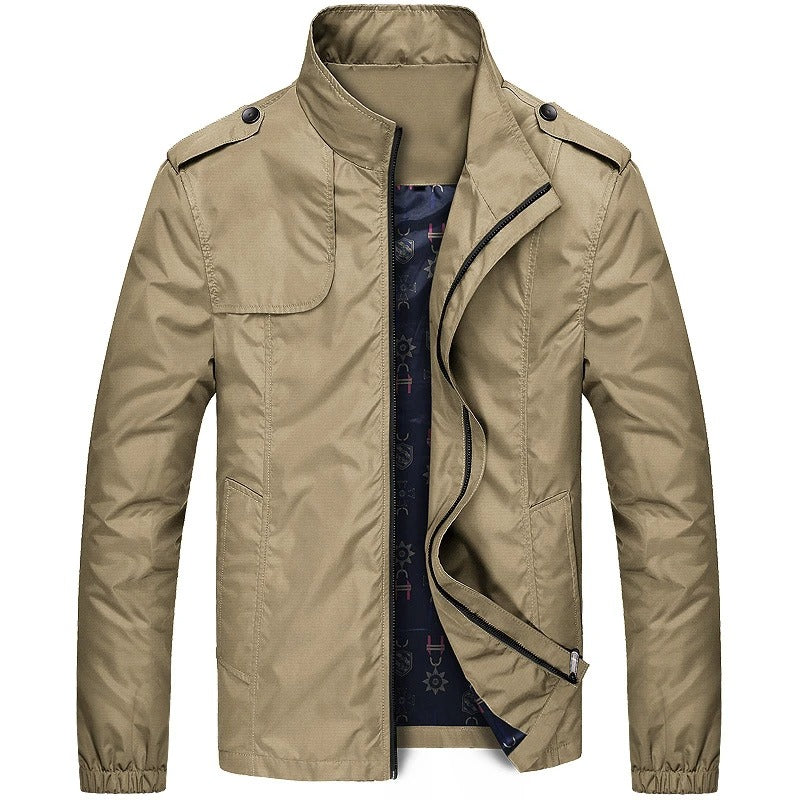 Carter Men's Summer Jacket | Lightweight Fabric, Trendy Cargo Design 3