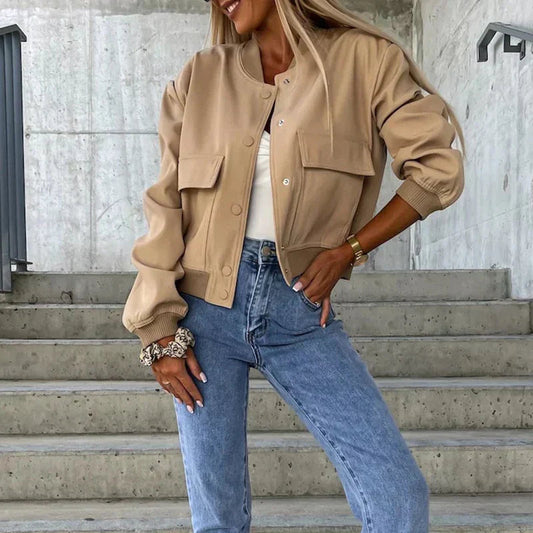Casual women's jacket made of high-quality fabric | Stylish and timeless jacket for every day 1