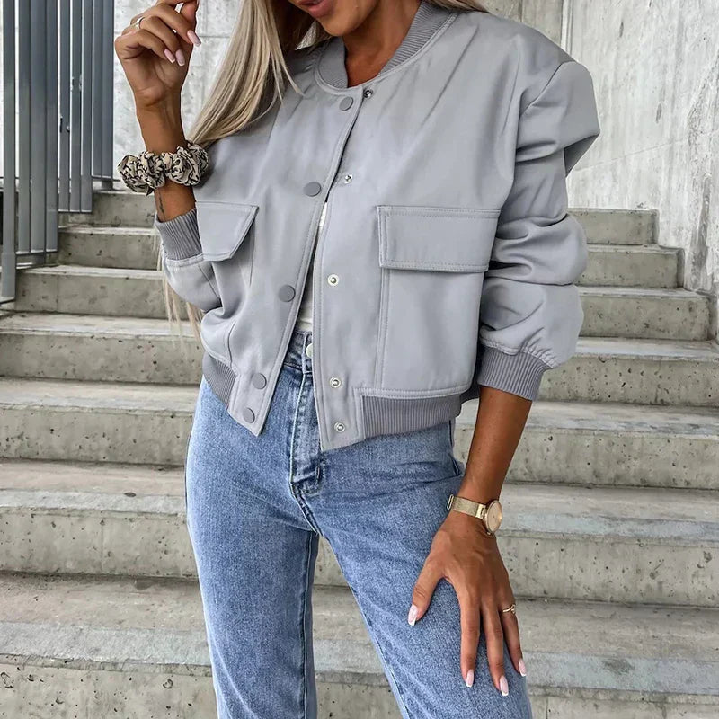 Casual women's jacket made of high-quality fabric | Stylish and timeless jacket for every day 3