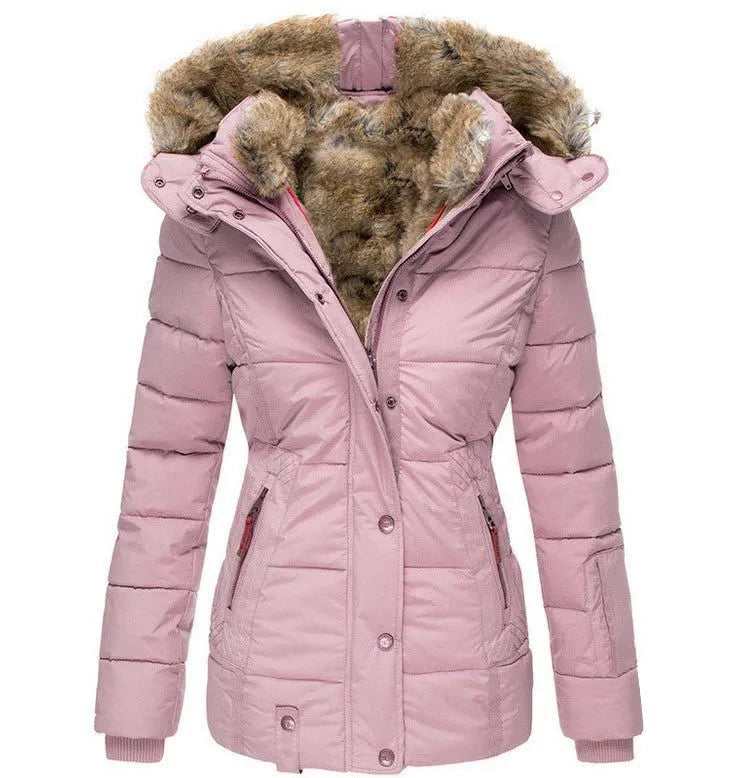 Chic Women's Winter Coat | High-quality Polyester, Elegant and Comfortable 13