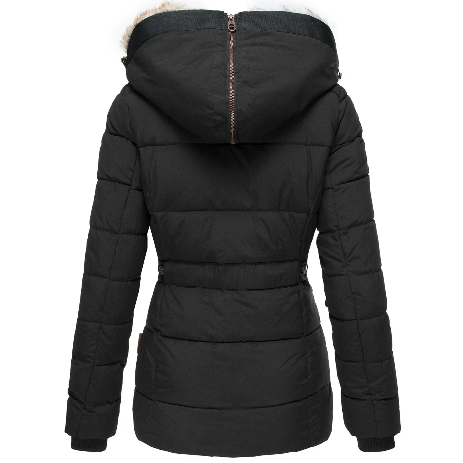 Chic Women's Winter Coat | High-quality Polyester, Elegant and Comfortable 2