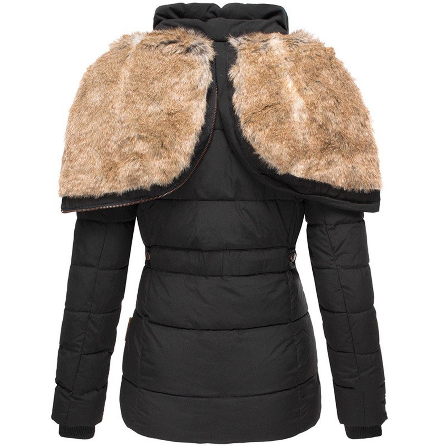 Chic Women's Winter Coat | High-quality Polyester, Elegant and Comfortable 3