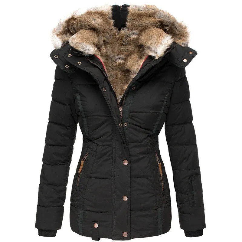 Chic Women's Winter Coat | High-quality Polyester, Elegant and Comfortable 4