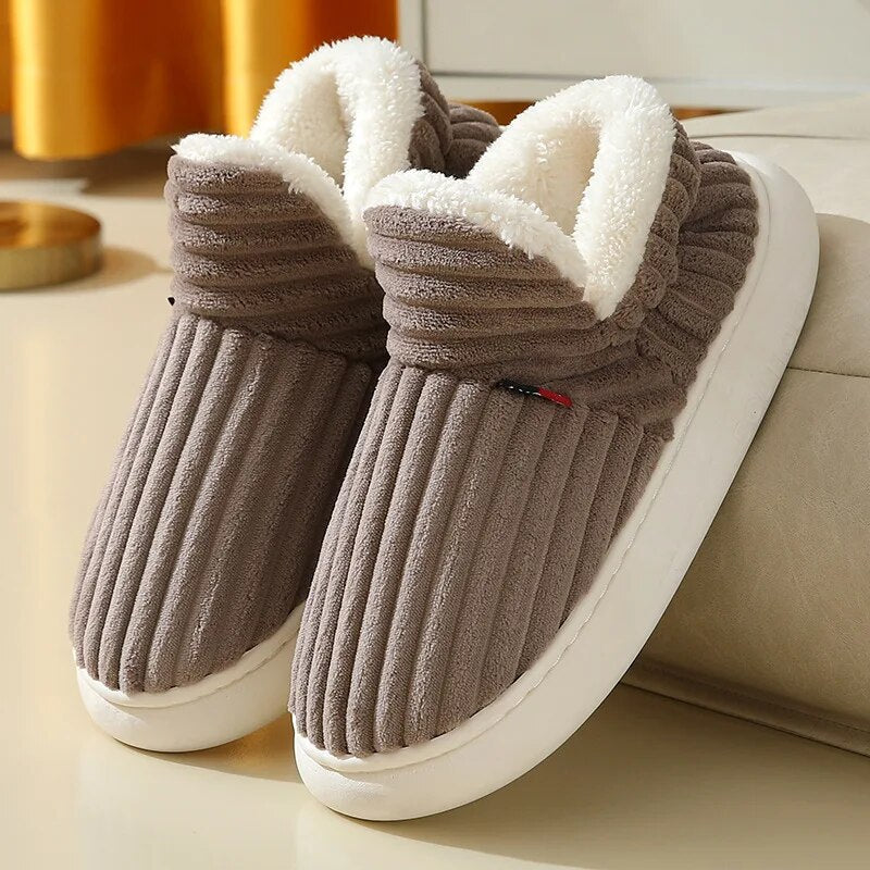 Coco Women's Flip-flops | Soft Sherpa Fleece, Non-slip Rubber Sole 2