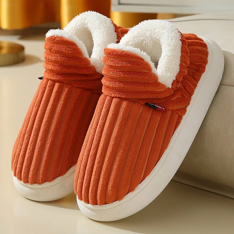 Coco Women's Flip-flops | Soft Sherpa Fleece, Non-slip Rubber Sole 3