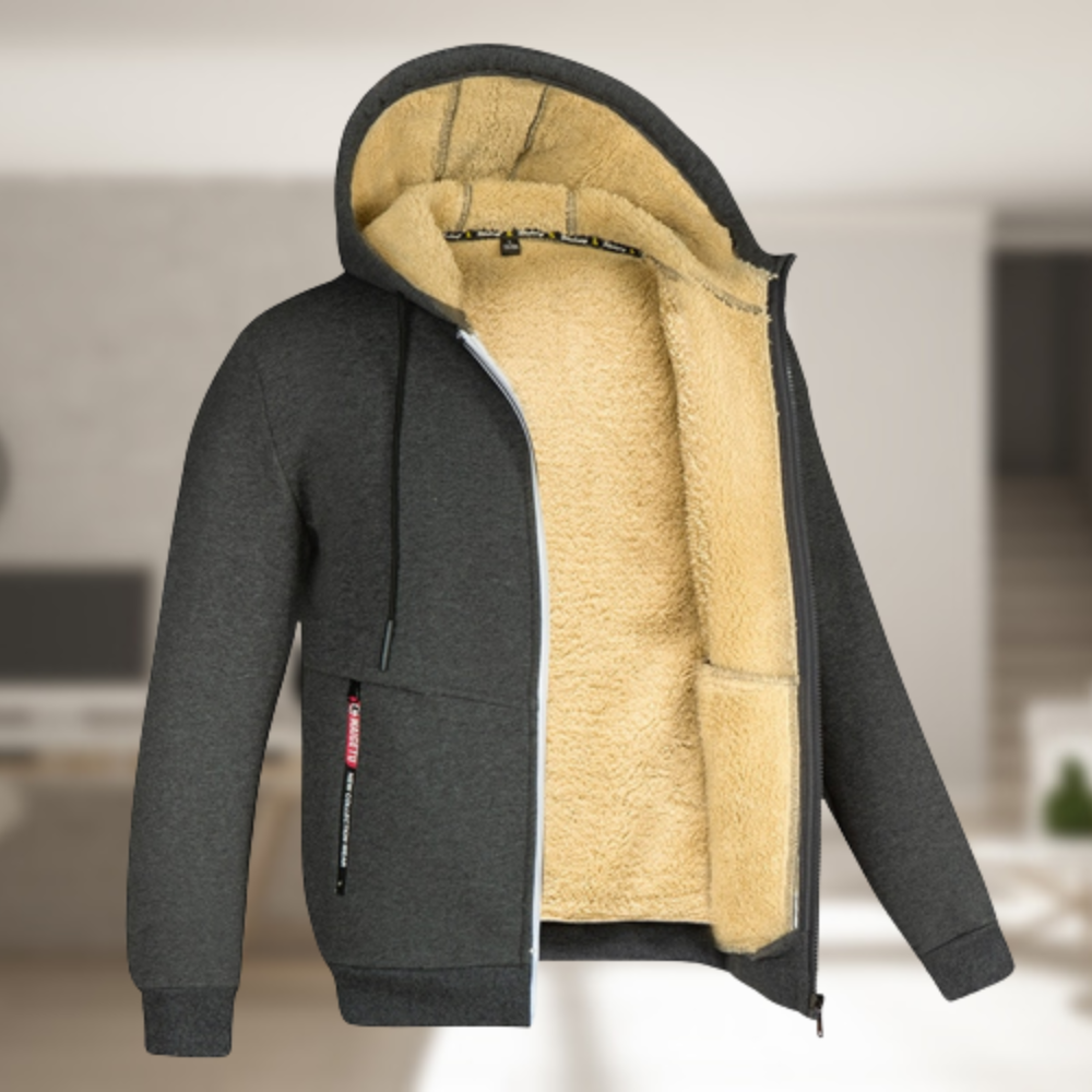 Cody Men's Winter Jacket | Fleece Lined, Casual Style 0