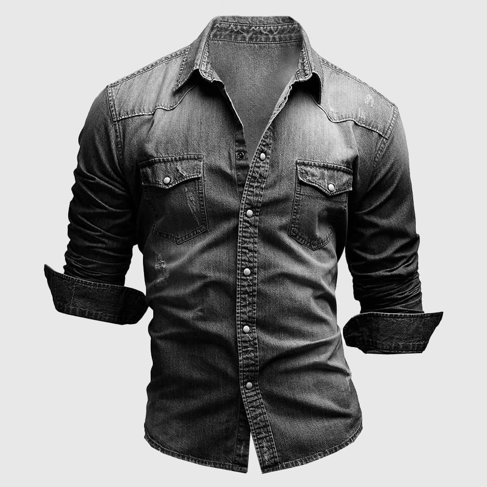 Daisy Women's Denim Shirt | Slim Fit, Elegant Style 5