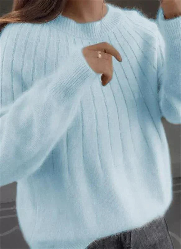 Daisy Women's Pullover | Warm Beige Sweater 5