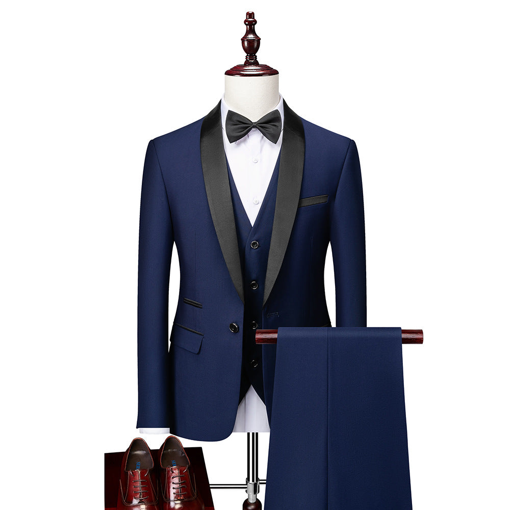 Dario Heren Suit Black | Slim Fit, Elegant Style 2