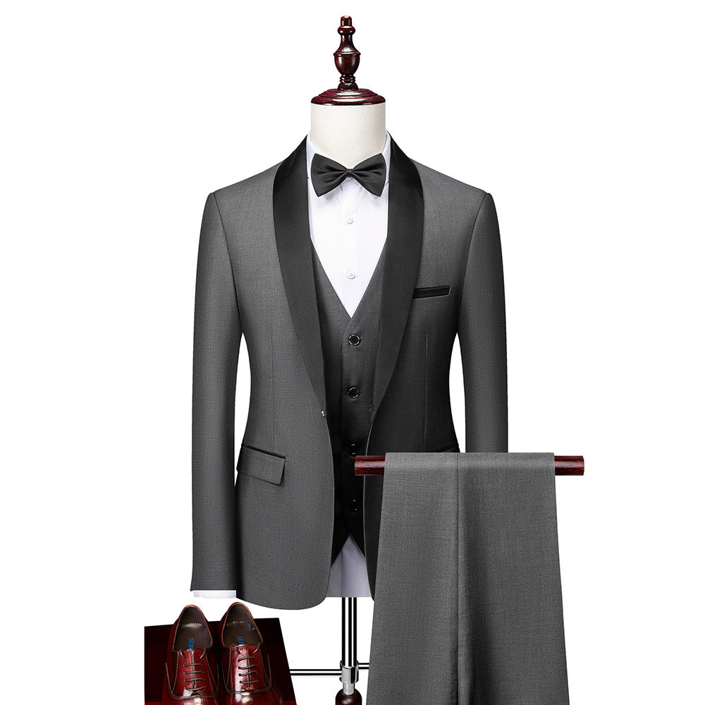 Dario Heren Suit Black | Slim Fit, Elegant Style 3