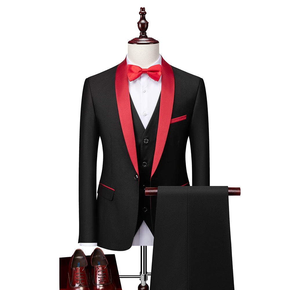 Dario Heren Suit Black | Slim Fit, Elegant Style 4