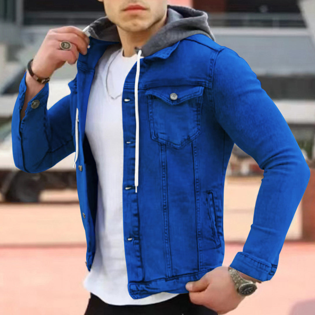 Demi Women's Denim Shirt | Classic Design with Hood 5