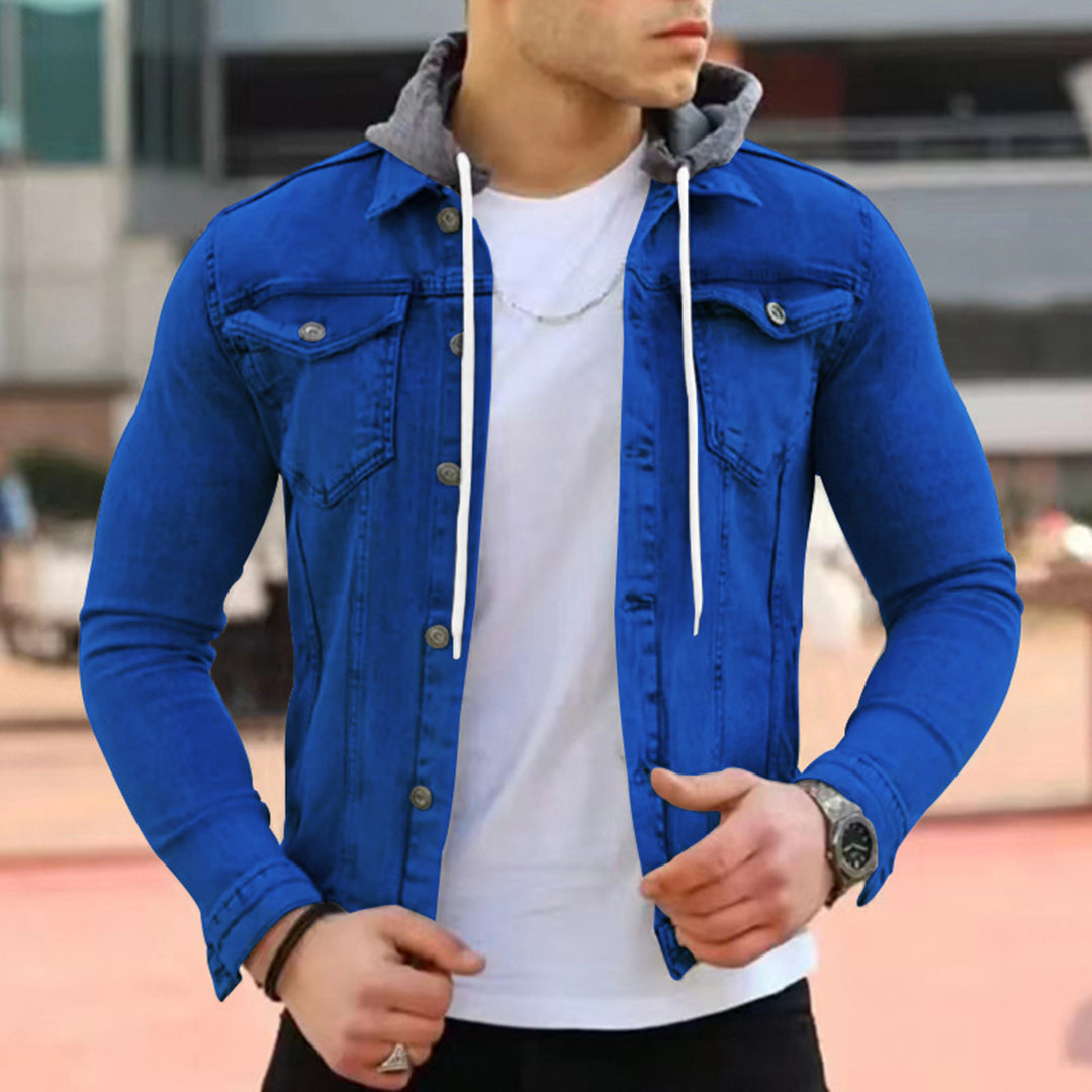 Demi Women's Denim Shirt | Classic Design with Hood 7