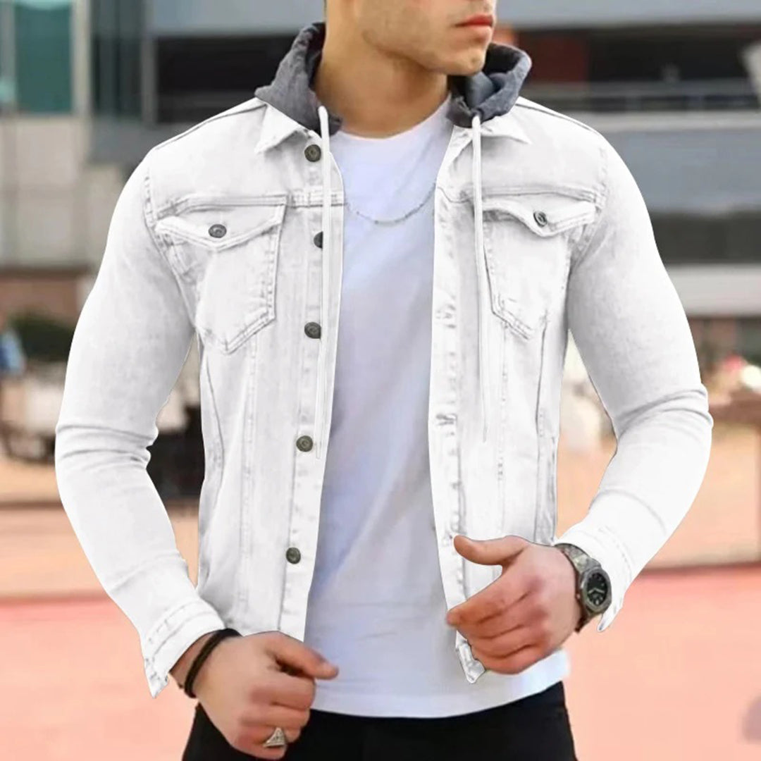Demi Women's Denim Shirt | Classic Design with Hood 9