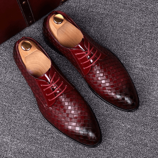 Dima Men's Shoes | Formal Leather Lace-Up Shoes, Elegant and Comfortable 1