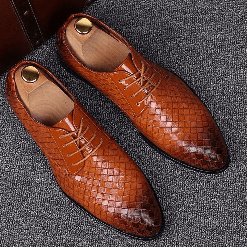 Dima Men's Shoes | Formal Leather Lace-Up Shoes, Elegant and Comfortable 3