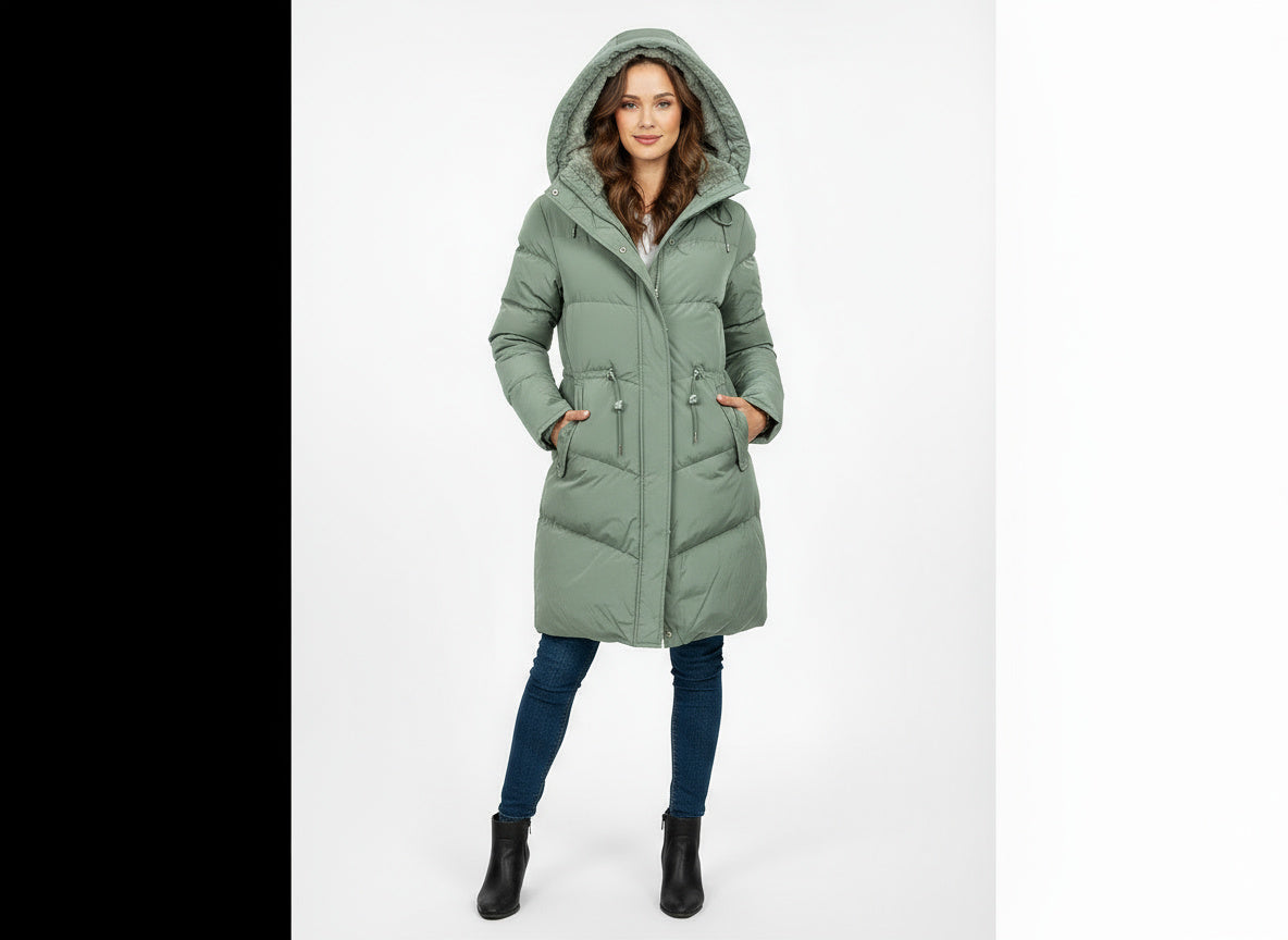 Diva Women's Jacket | Black Leather, Luxury Insulated Design 5