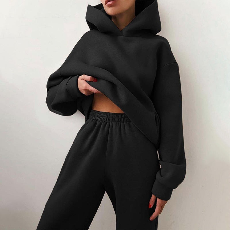 Diva Women's Loungewear Set | Soft Sweater and Joggers, Relaxed Fit 1