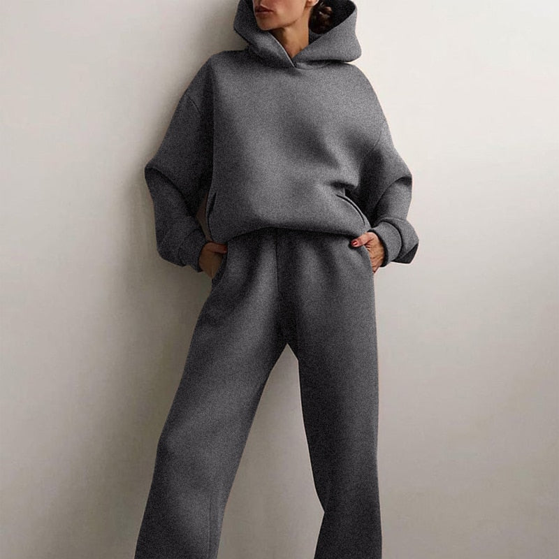 Diva Women's Loungewear Set | Soft Sweater and Joggers, Relaxed Fit 2