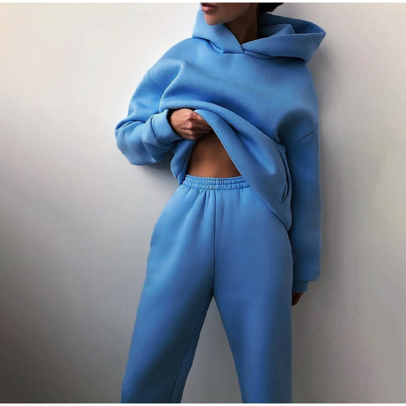 Diva Women's Loungewear Set | Soft Sweater and Joggers, Relaxed Fit 4