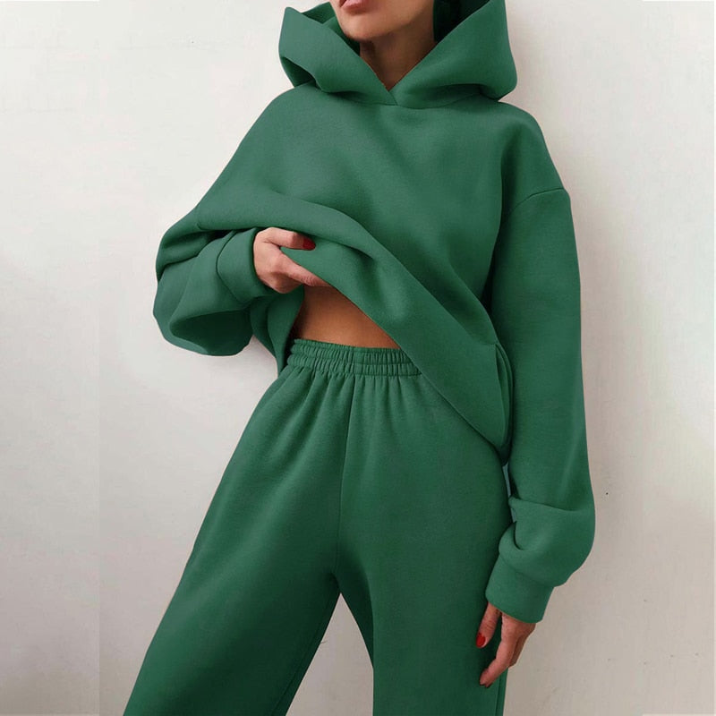 Diva Women's Loungewear Set | Soft Sweater and Joggers, Relaxed Fit 8