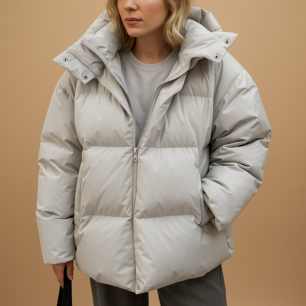 Diva Women's Winter Coat | Lightweight, Waterproof Puffer with Hood 0