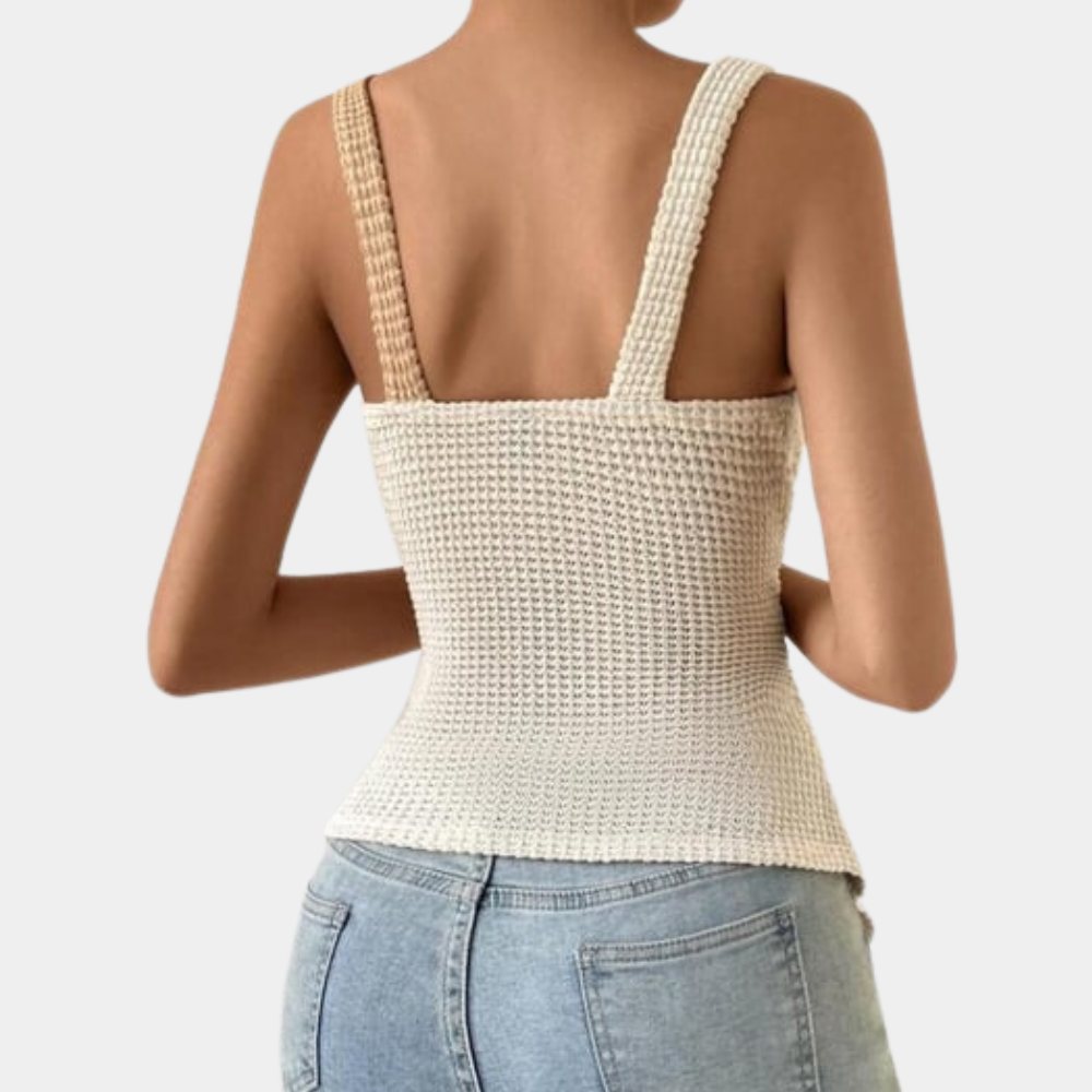 ELODIA | Sleeveless Top with Timeless Design 2