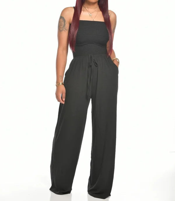 ELODIE – Classic Strapless Jumpsuit for Summer and Spring 3