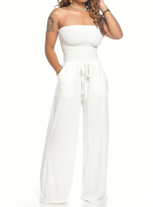 ELODIE – Classic Strapless Jumpsuit for Summer and Spring 5