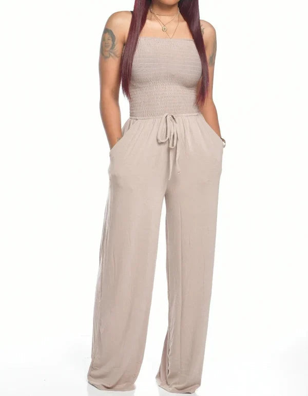 ELODIE – Classic Strapless Jumpsuit for Summer and Spring 9