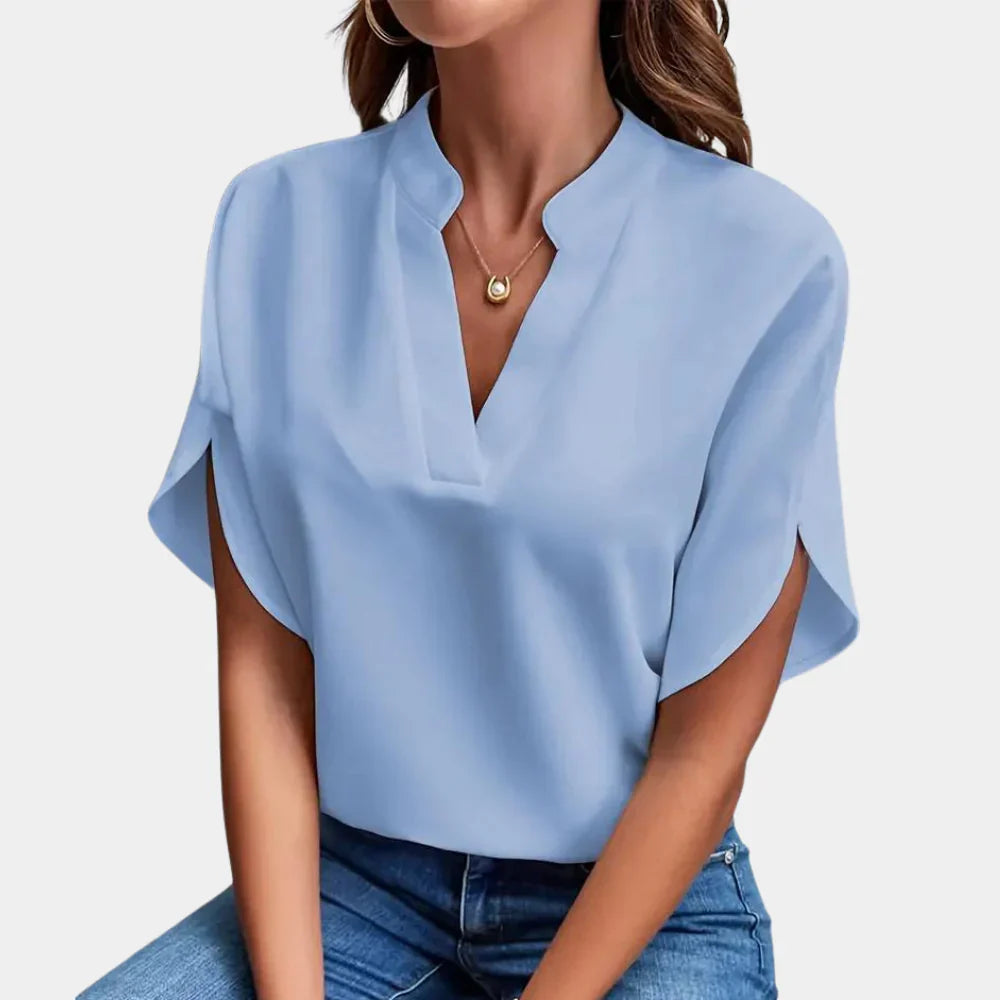 EVINA | Airy Summer Blouse with a Loose Fit 8