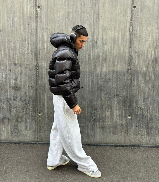 Eddie Men's Puffer Jacket | Soft Cotton, Breathable and Shiny Design 0