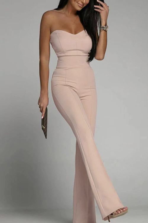 Elaris | Strapless Jumpsuit with High Waist and Elegant Cut 1