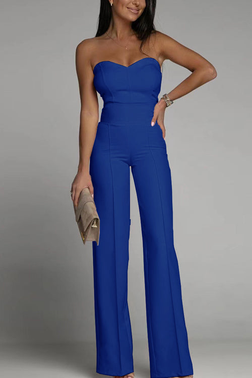 Elaris | Strapless Jumpsuit with High Waist and Elegant Cut 3